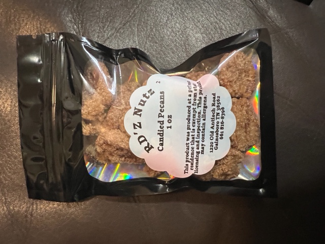 RD'Z Nutz Candied Pecans